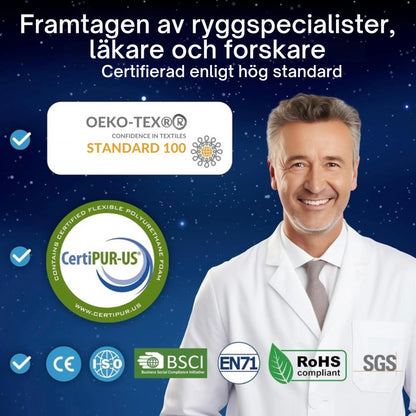 Ergonomisk 2-i-1 kudde