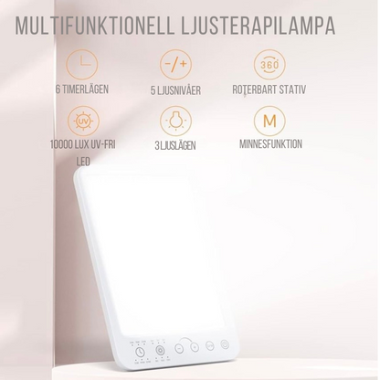 SAD-lampa - Ljusterapi mot höstdepression